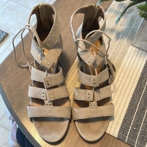 UGG Yasmin snakeskin wedge sandal